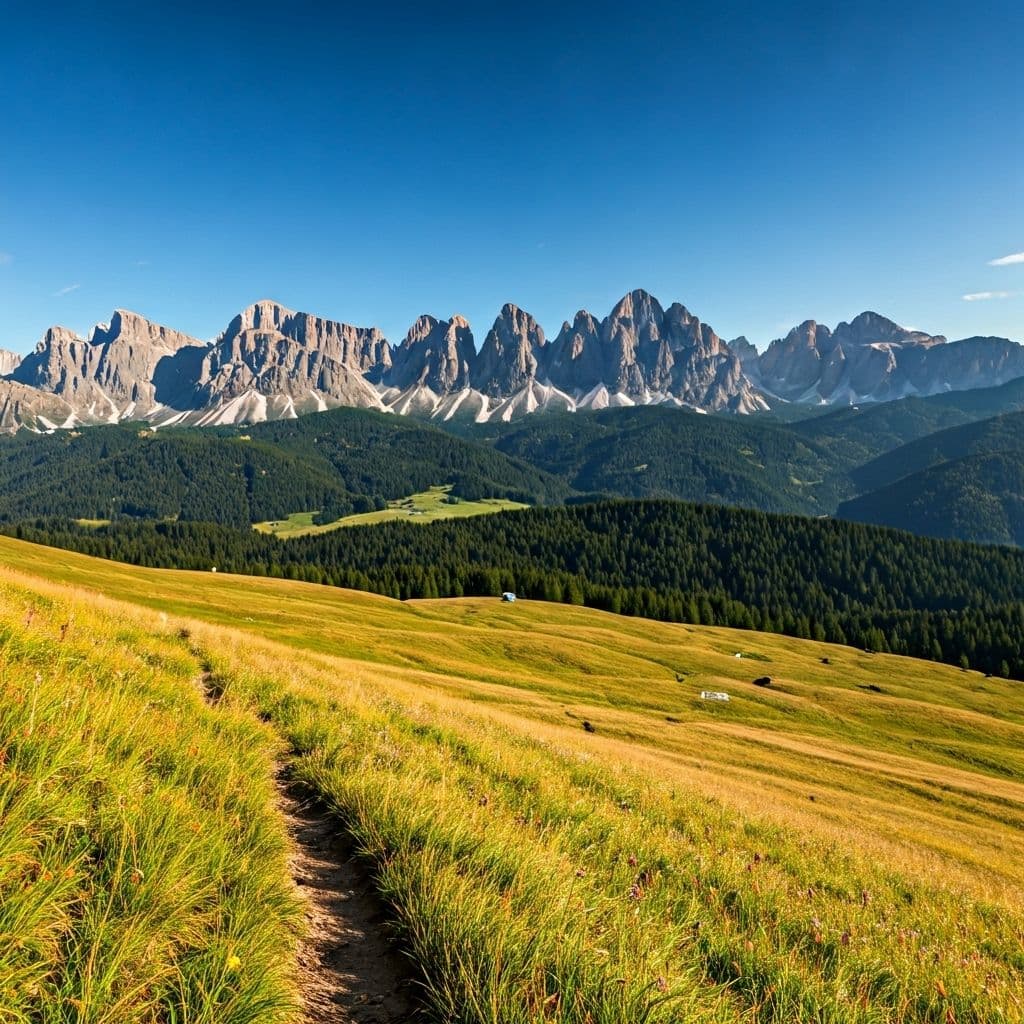 Sommerwanderungen in den Dolomiten bei St. Vigil in Enneberg